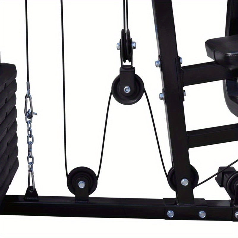 Ultimate Full-Body Workout Machine - Versatile Home Gym Strength Training Equipment, Iron Construction