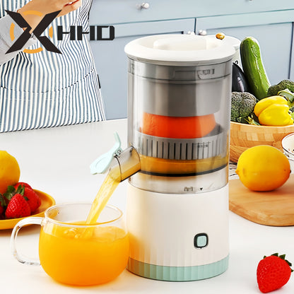 HHD Compact Portable Juicer - USB Rechargeable, Automatic Squeeze & Efficient Separation, Ideal for Fresh Orange Juice - Essential Kitchen Gadget