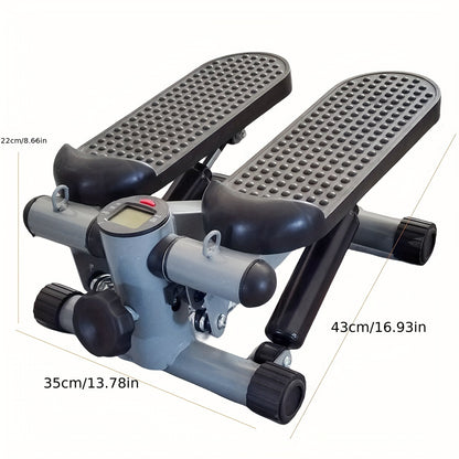 1pc Mini Exercise Stepper, Fitness Machine With Resistance Bands, Suitable For Body Shaping, Leg Training, Home Workout