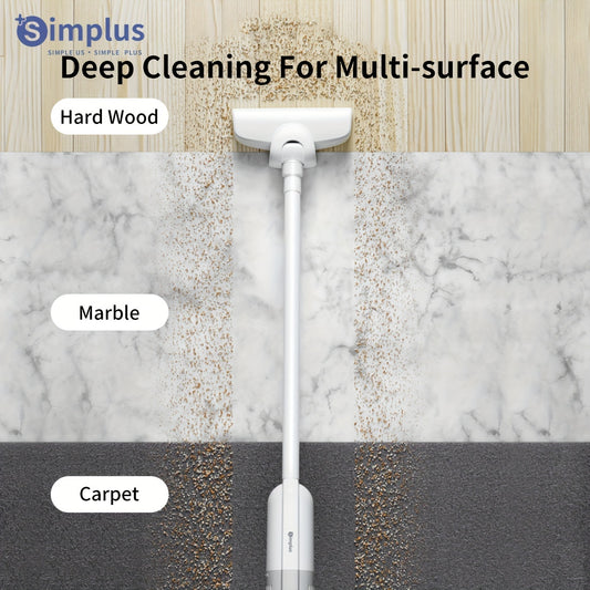 Simplus Powerful Cord Handheld Vacuum Cleaner With HEPA F6 Filter, Washable, Lightweight Design, 2 Brushes Heads For Various Indoor And Outdoor Cleaning Scenarios, Meeting Different Needs. Category: Handheld Vacuum Cleaner